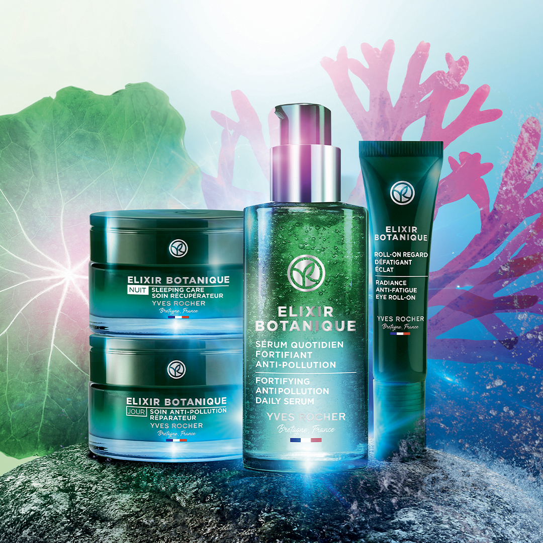 De skincare collectie Elixir Botanique