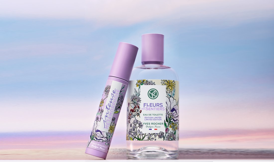 Mascara and perfume fleurs des sentiers