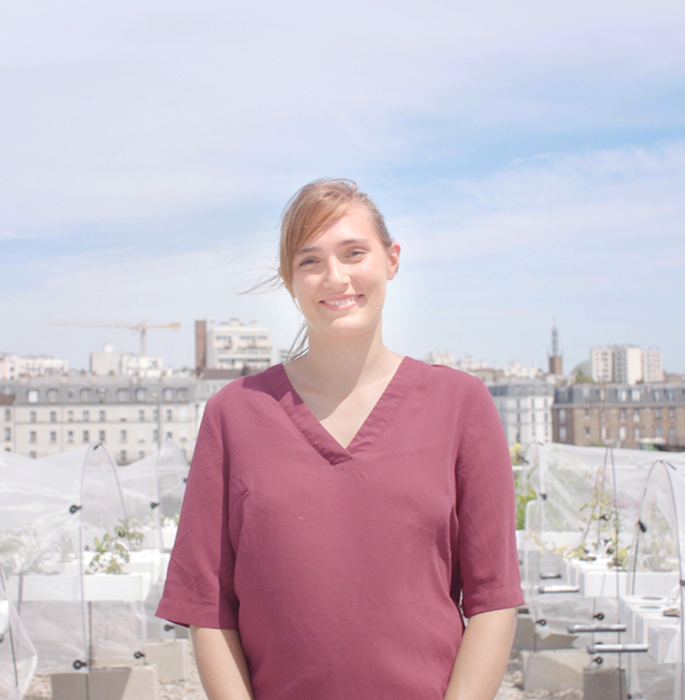 Louise et son rooftop de plantes