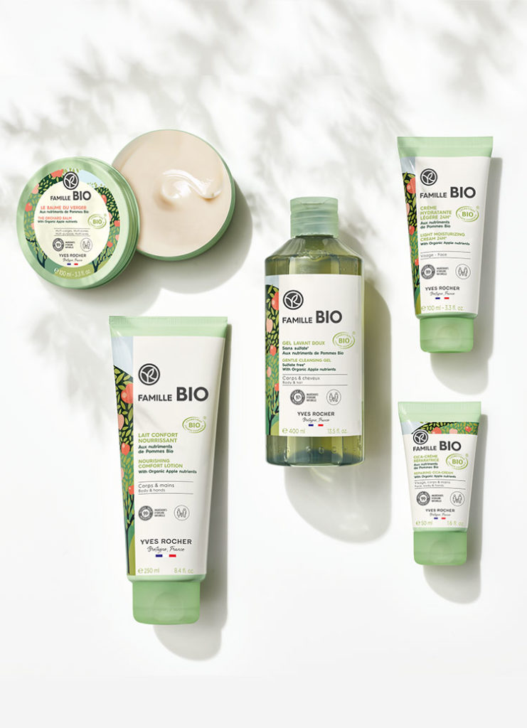 gamme famille bio par yves rocher