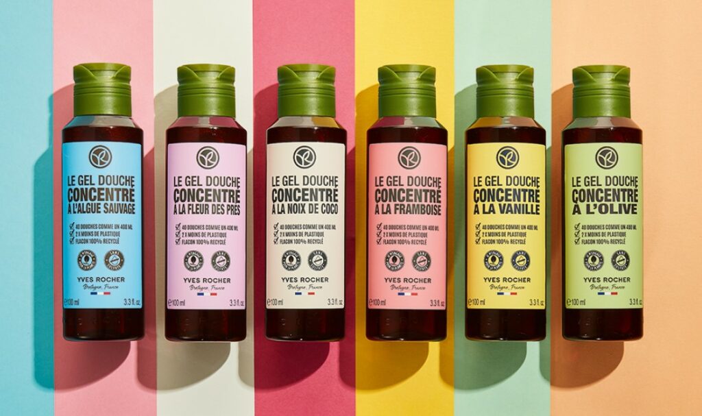 Gels Douche concentrés Yves Rocher