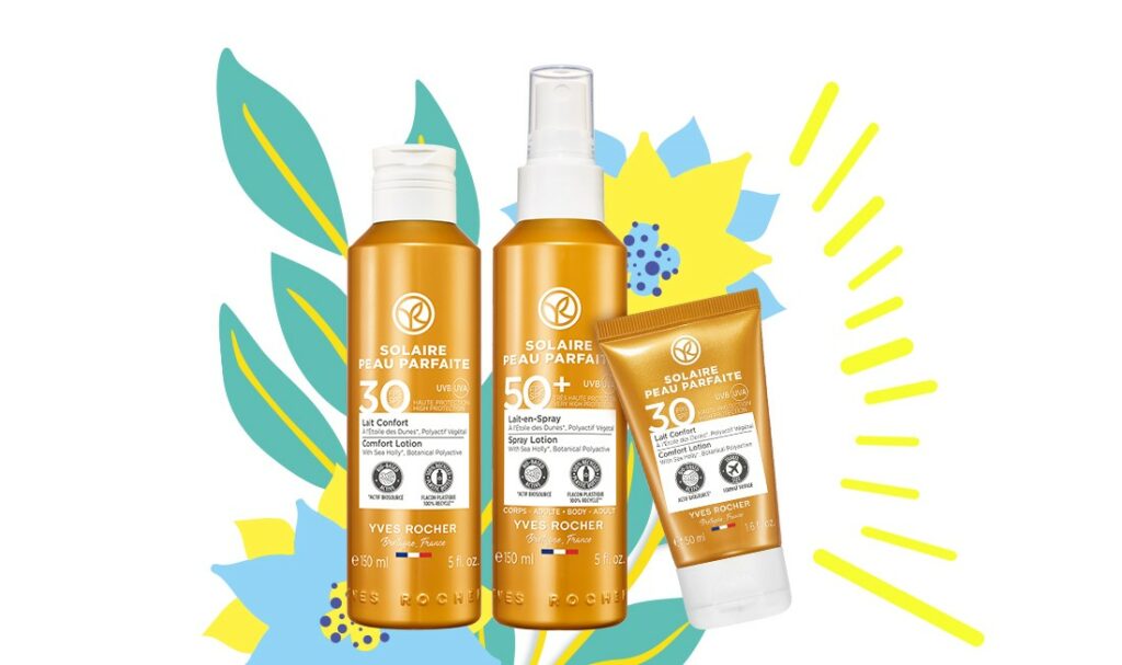lait en spray confort par yves rocher