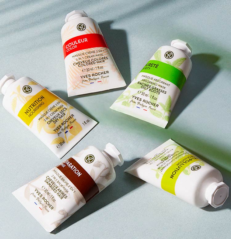Mini hair masks, maximum care!