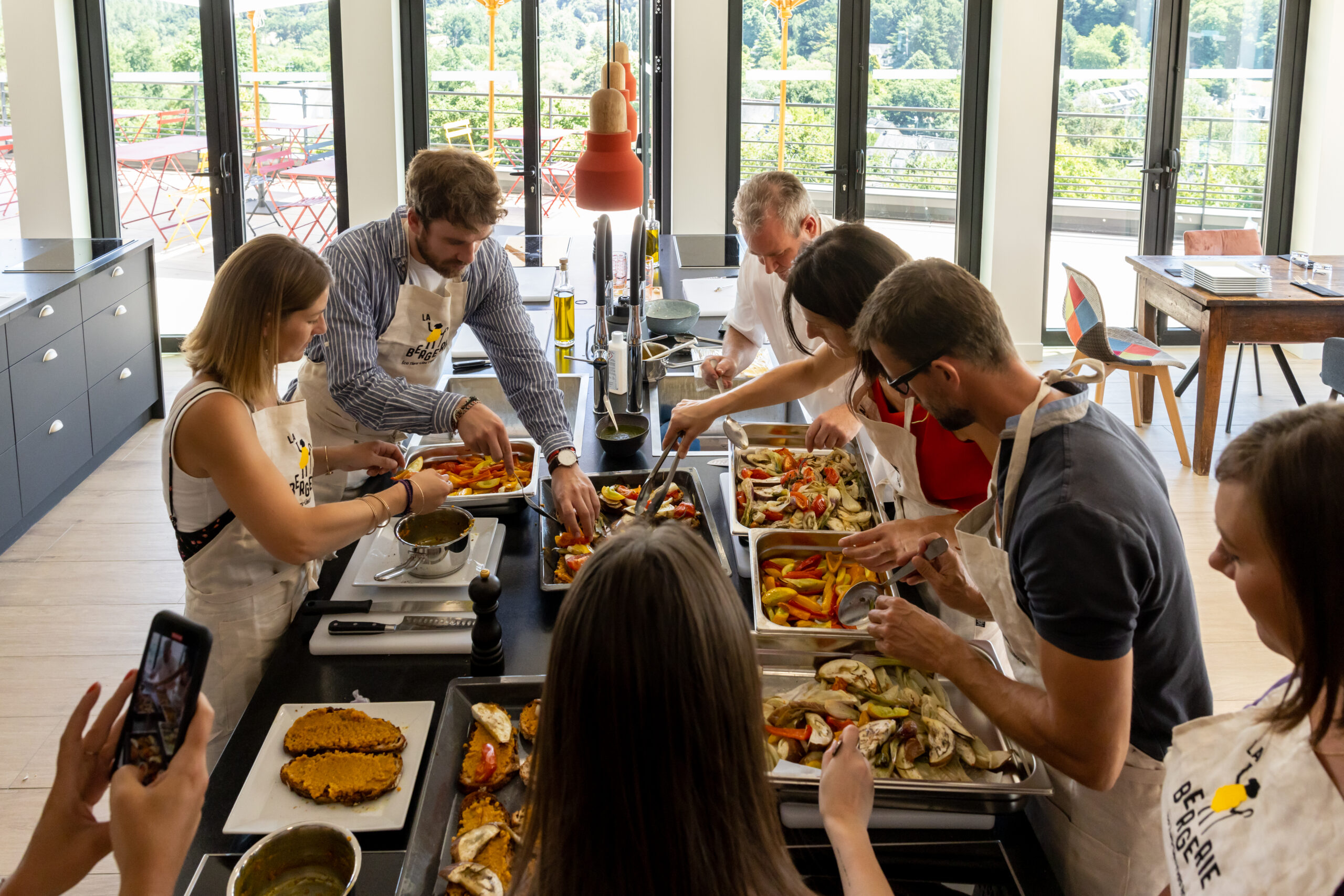 Les ateliers culinaires de La Bergerie Yves Rocher