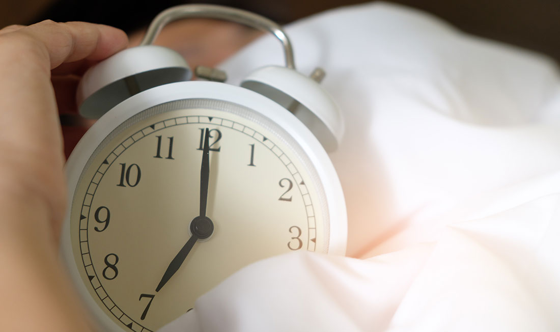 Réveil vintage vue de face sowimage