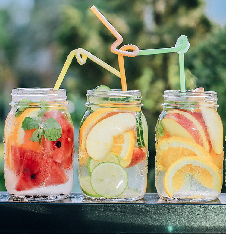 Detox-Wasser: gesund und vitaminreich!