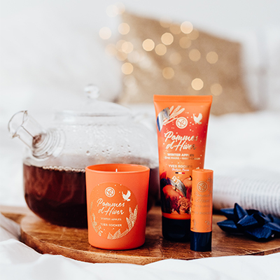 Handcreme, Lipbalm und Kerze "Winter Apples" sowimage