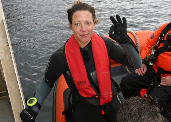 Eine Frau geehrt im Kampf für die Natur