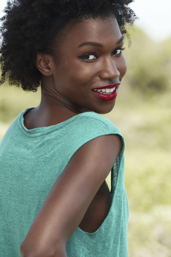 exemple de maquillage pour une peau noire